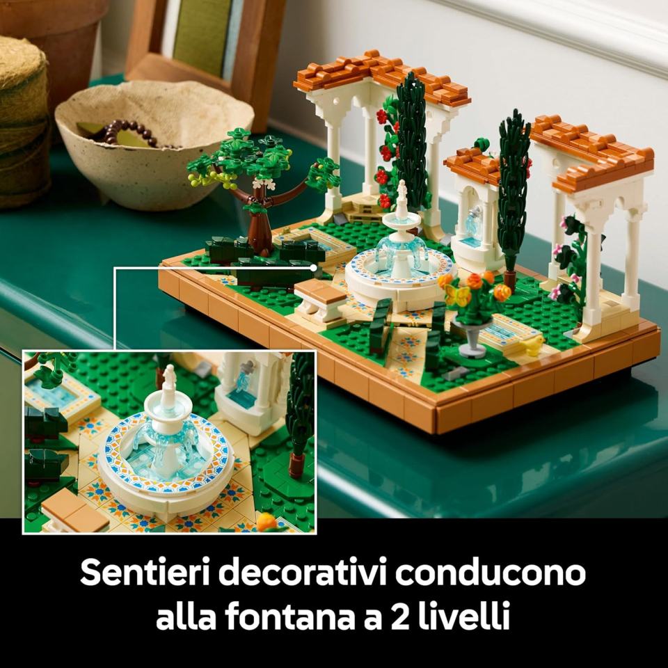 LEGO Icons Il Giardino della Fontana 10359