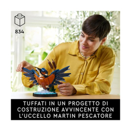 LEGO Icons Martin Pescatore 10331 – Kit Modellismo Adulti
