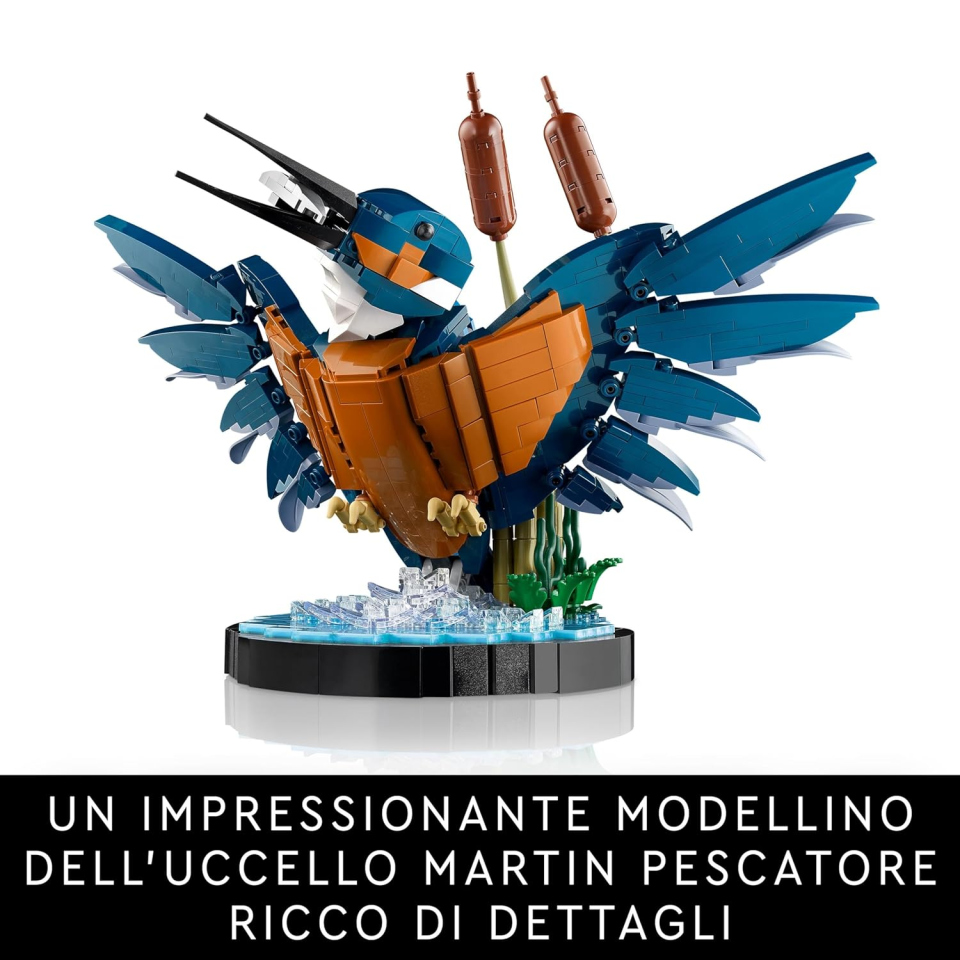 LEGO Icons Martin Pescatore 10331 – Kit Modellismo Adulti
