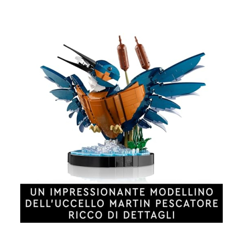 LEGO Icons Martin Pescatore 10331 – Kit Modellismo Adulti