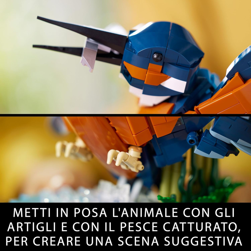LEGO Icons Martin Pescatore 10331 – Kit Modellismo Adulti