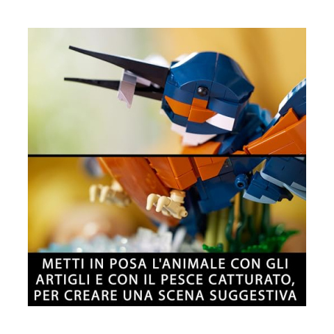 LEGO Icons Martin Pescatore 10331 – Kit Modellismo Adulti