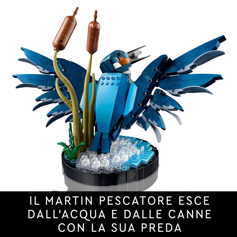 LEGO Icons Martin Pescatore 10331 – Kit Modellismo Adulti