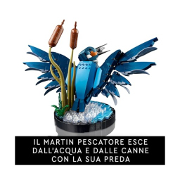 LEGO Icons Martin Pescatore 10331 – Kit Modellismo Adulti