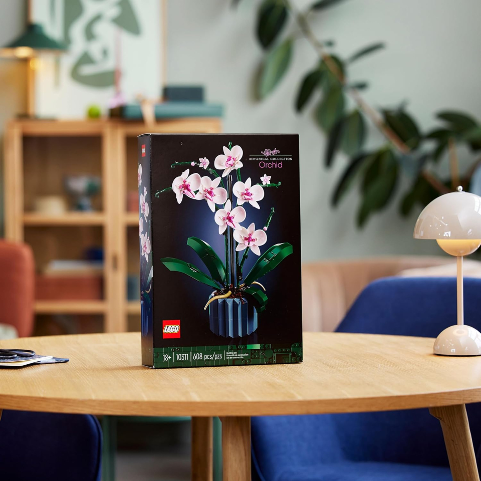 LEGO Icons Orchidea 10311 – Set Botanico con Vaso per Adulti