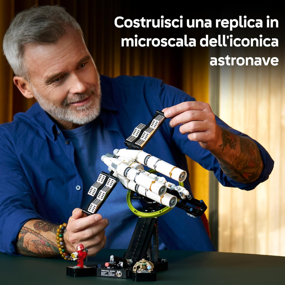 LEGO Icons Project Hail Mary – Astronave Sci-Fi in Microscala 11389