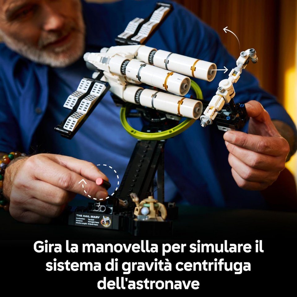 LEGO Icons Project Hail Mary – Astronave Sci-Fi in Microscala 11389