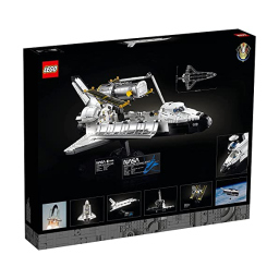 LEGO Icons Space Shuttle Discovery 10283 con Telescopio Hubble