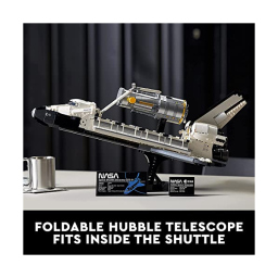 LEGO Icons Space Shuttle Discovery 10283 con Telescopio Hubble