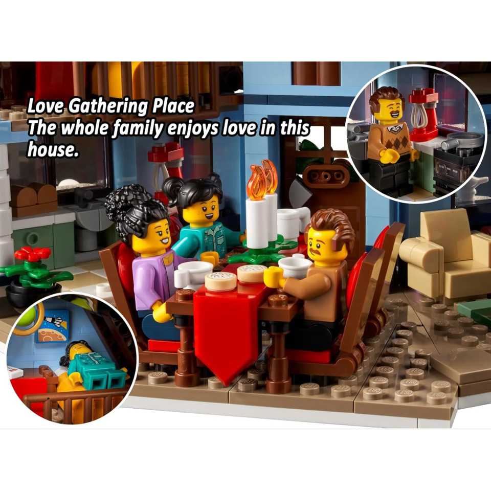 LEGO Icons Villaggio Invernale di Babbo Natale 10293