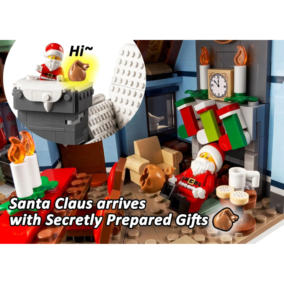 LEGO Icons Villaggio Invernale di Babbo Natale 10293