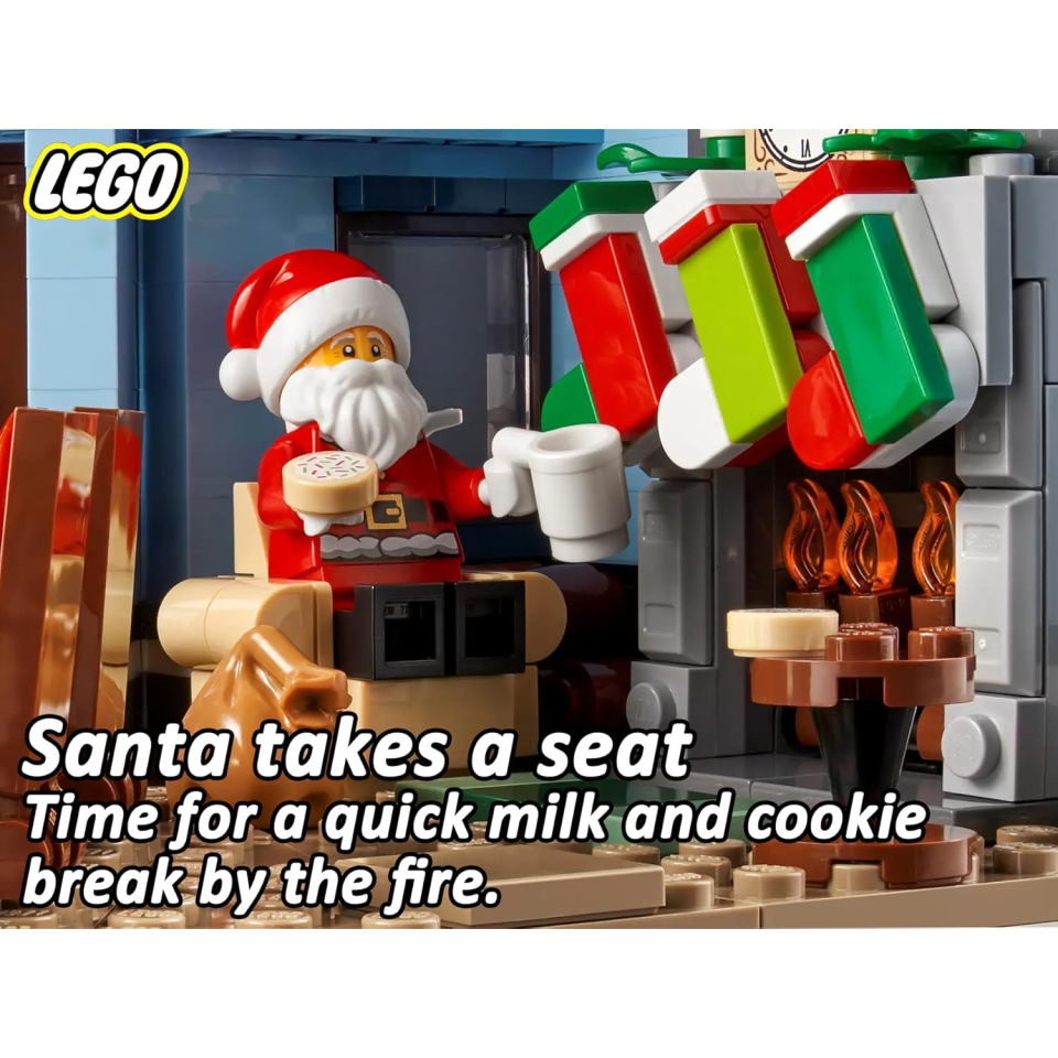 LEGO Icons Villaggio Invernale di Babbo Natale 10293