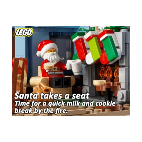 LEGO Icons Villaggio Invernale di Babbo Natale 10293