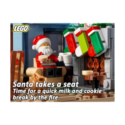 LEGO Icons Villaggio Invernale di Babbo Natale 10293