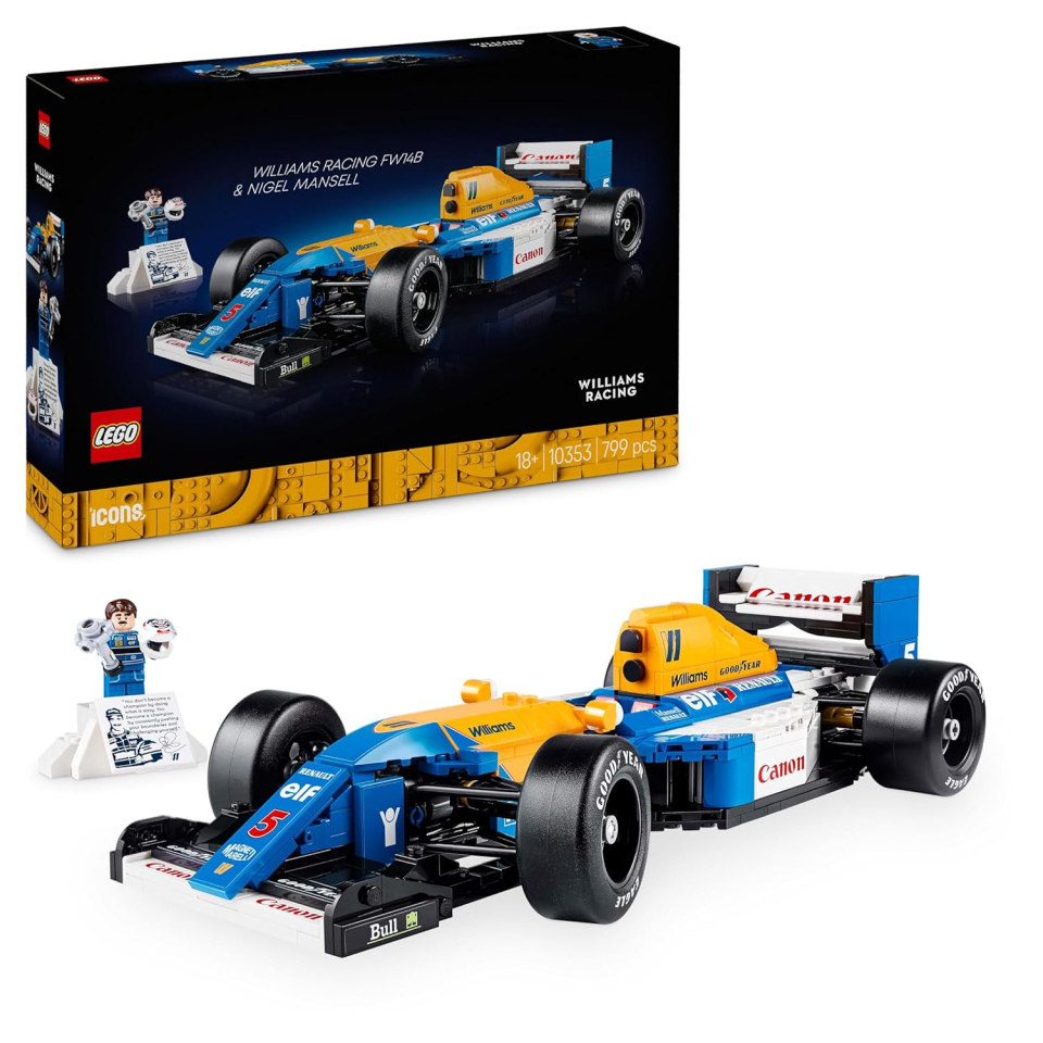 LEGO Icons Williams FW14B e Nigel Mansell 10353