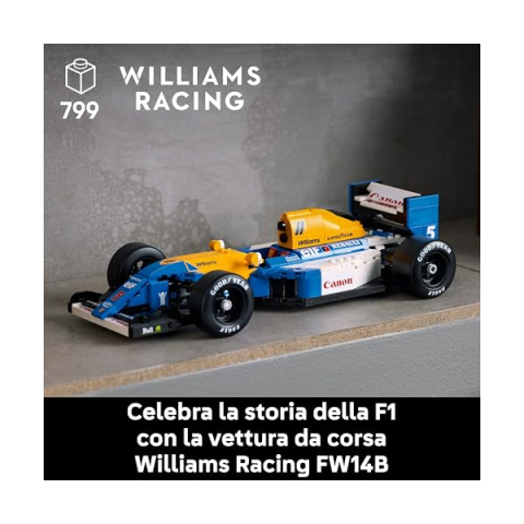 LEGO Icons Williams FW14B e Nigel Mansell 10353