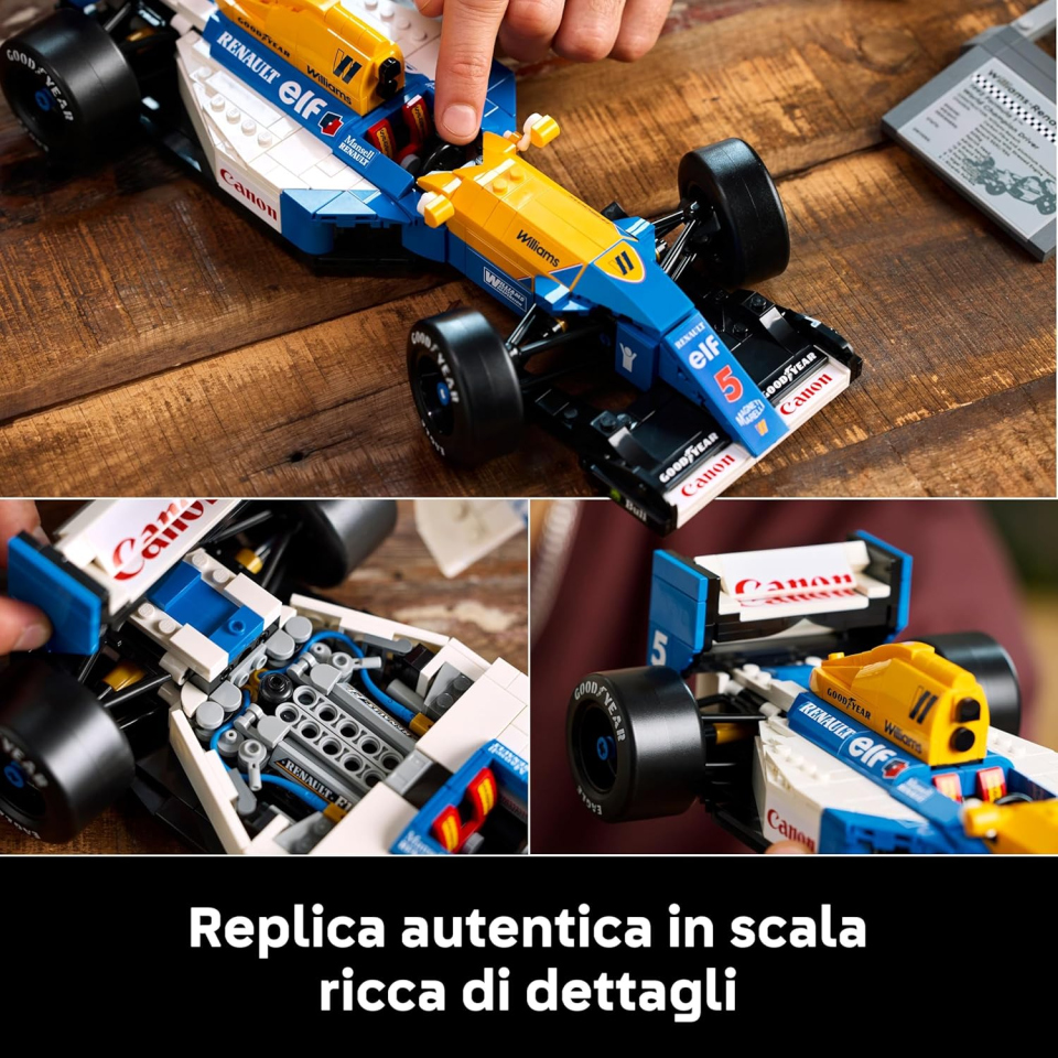 LEGO Icons Williams FW14B e Nigel Mansell 10353