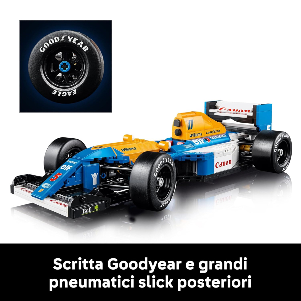 LEGO Icons Williams FW14B e Nigel Mansell 10353