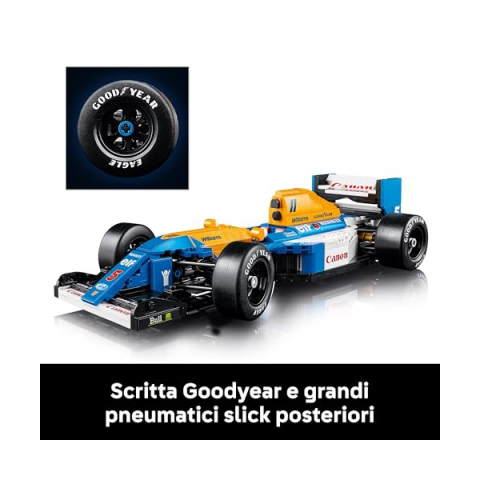 LEGO Icons Williams FW14B e Nigel Mansell 10353