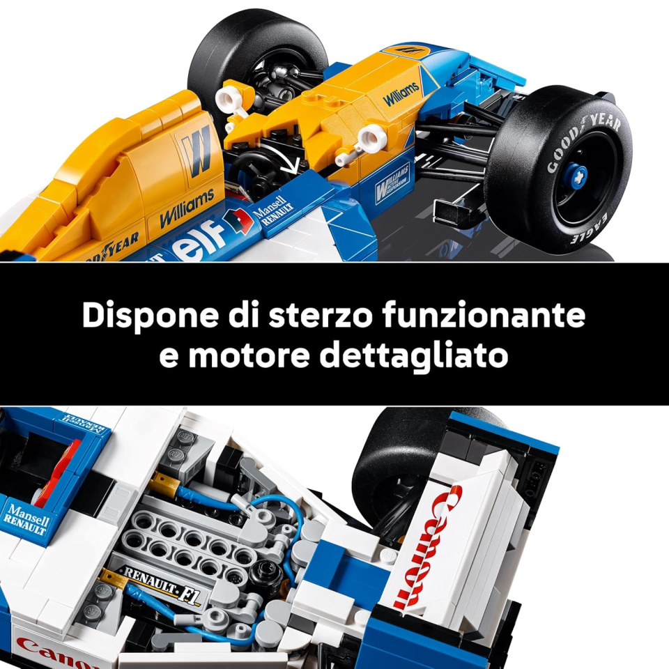 LEGO Icons Williams FW14B e Nigel Mansell 10353
