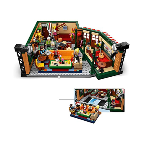 LEGO Ideas Central Perk – Set Caffè con 7 Minifigure Friends