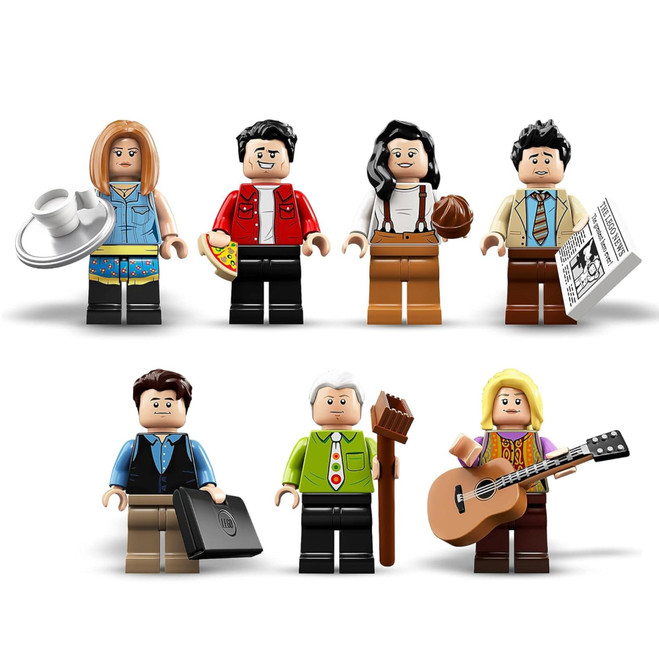 LEGO Ideas Central Perk – Set Caffè con 7 Minifigure Friends