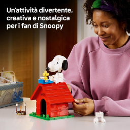 LEGO Ideas cuccia di Snoopy Peanuts, 964 pezzi