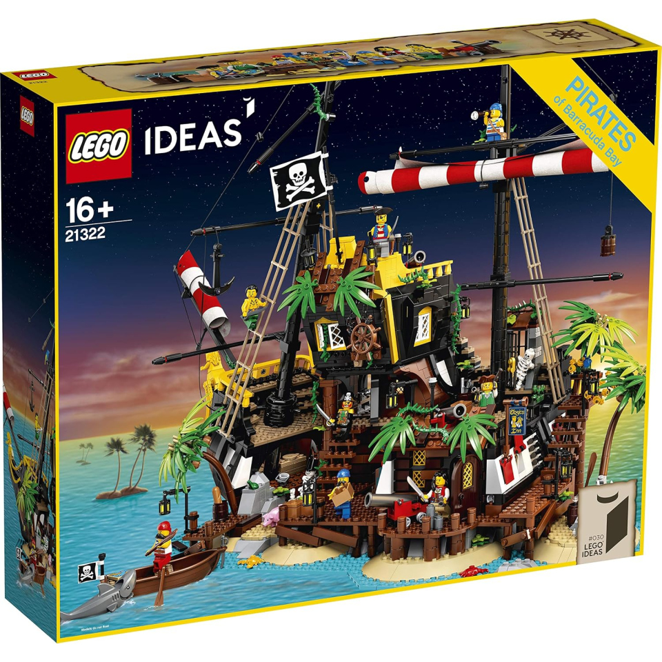 LEGO Ideas Pirati di Barracuda Bay set costruzioni