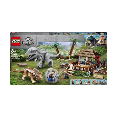 LEGO Jurassic World Indominus Rex vs Ankylosaurus 75941