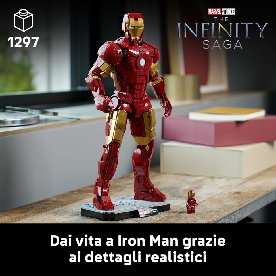 LEGO Marvel Iron Man Mark 3 – Edizione del Collezionista 76344