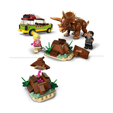 LEGO Jurassic Park Ricerca del Triceratopo 76959