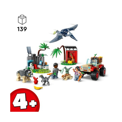 LEGO Jurassic World Centro Soccorso Baby Dinosauri 76963
