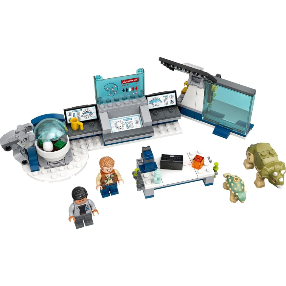 LEGO Jurassic World Laboratorio Dottor Wu – Fuga Baby Dinosauri 75939