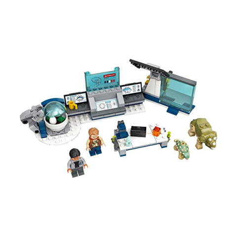 LEGO Jurassic World Laboratorio Dottor Wu – Fuga Baby Dinosauri 75939