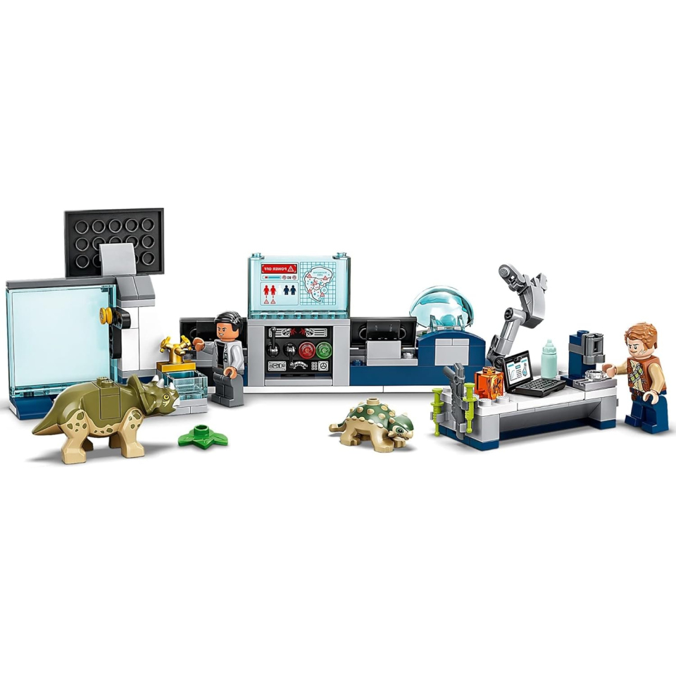 LEGO Jurassic World Laboratorio Dottor Wu – Fuga Baby Dinosauri 75939