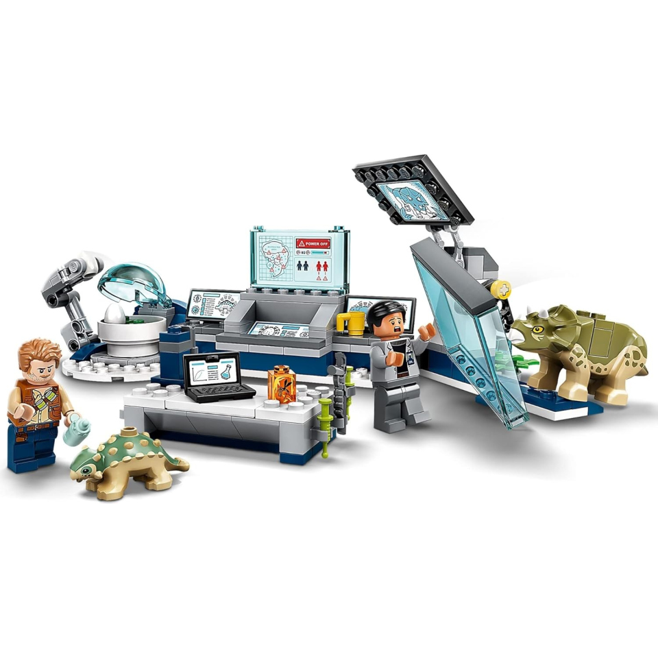 LEGO Jurassic World Laboratorio Dottor Wu – Fuga Baby Dinosauri 75939