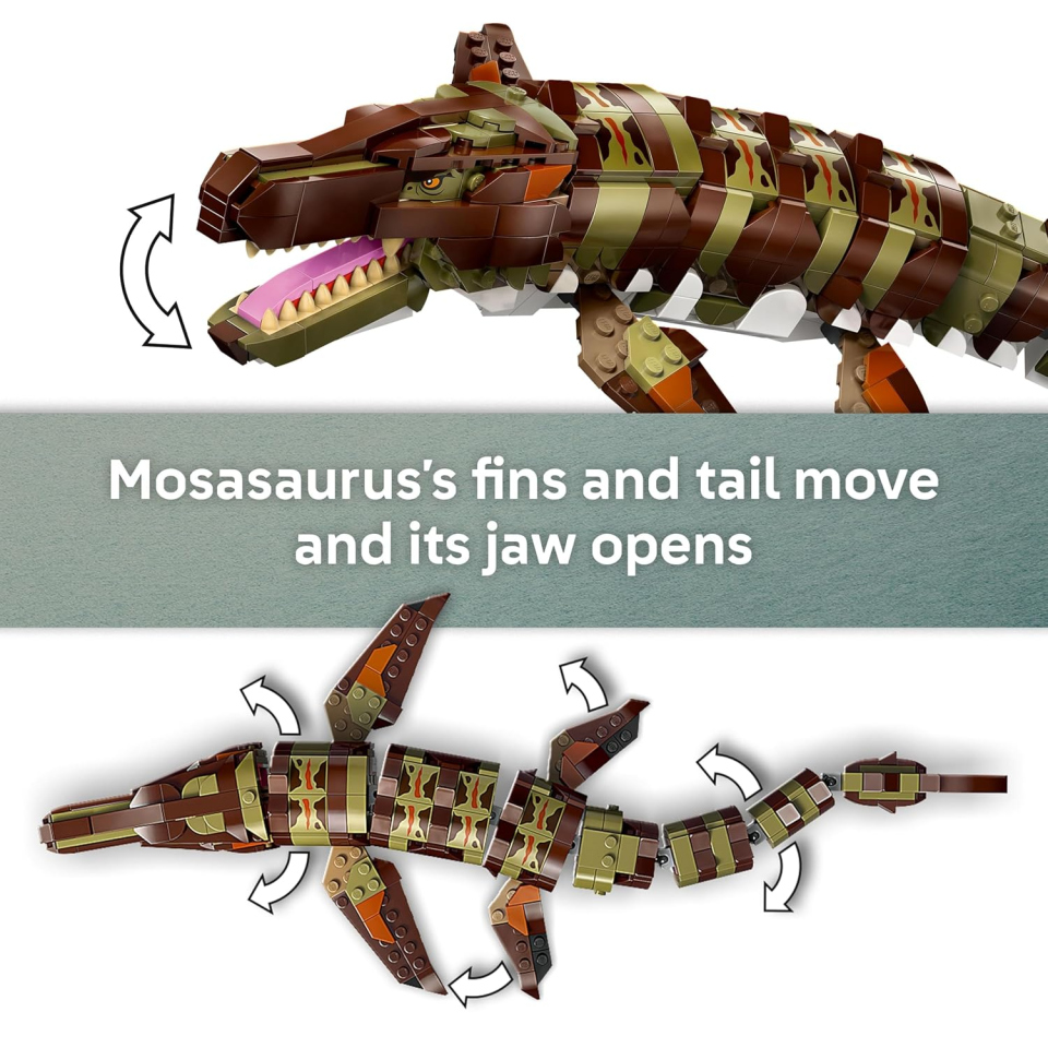 LEGO Jurassic World Mosasauro Missione in Barca 76974