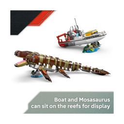 LEGO Jurassic World Mosasauro Missione in Barca 76974