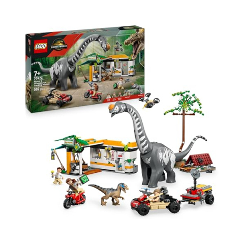 LEGO Jurassic World Raptor e Titanosauro 76973