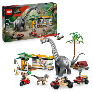 LEGO Jurassic World Raptor e Titanosauro 76973