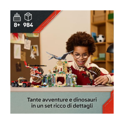 LEGO Jurassic World Spinosauro e Quetzalcoatlus 76976