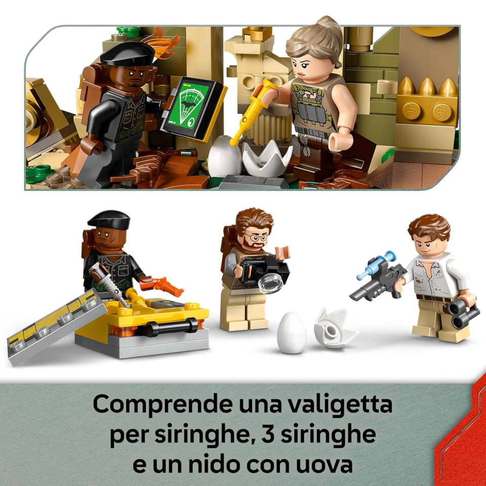 LEGO Jurassic World Spinosauro e Quetzalcoatlus 76976