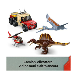 LEGO Jurassic World Spinosauro e Quetzalcoatlus 76976