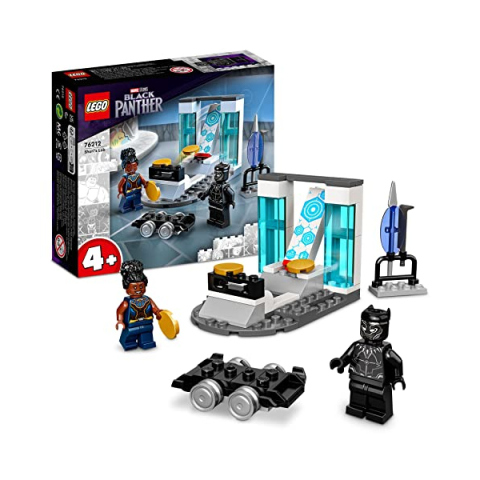 LEGO Marvel Laboratorio di Shuri con Black Panther 76212