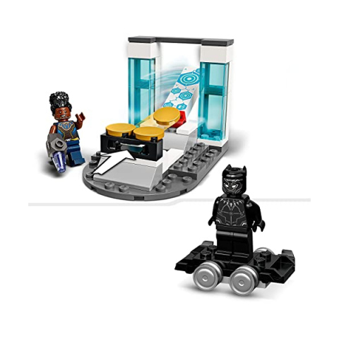 LEGO Marvel Laboratorio di Shuri con Black Panther 76212