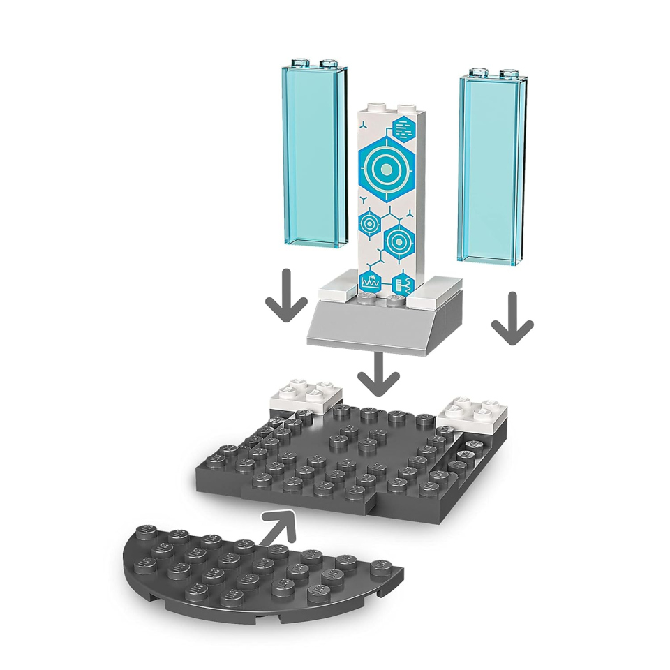 LEGO Marvel Laboratorio di Shuri con Black Panther 76212