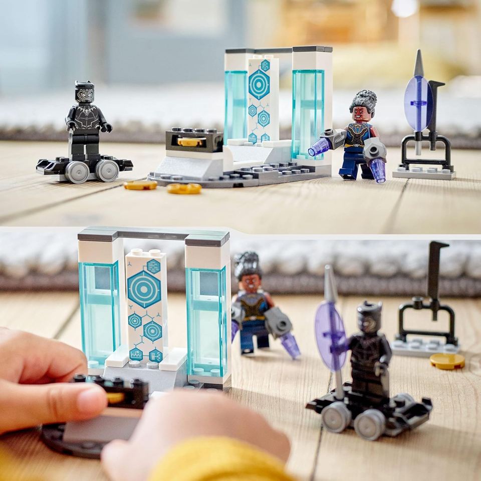 LEGO Marvel Laboratorio di Shuri con Black Panther 76212