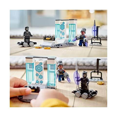LEGO Marvel Laboratorio di Shuri con Black Panther 76212