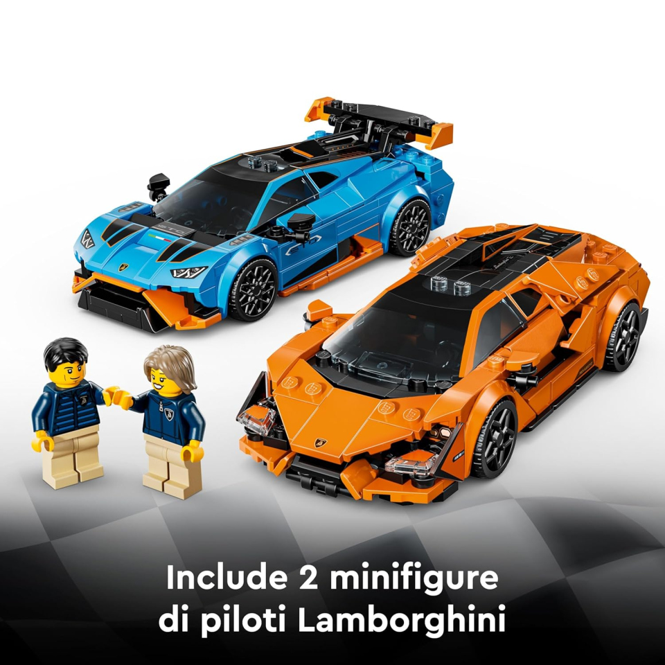 LEGO Speed Champions Lamborghini Revuelto e Huracán STO 77238