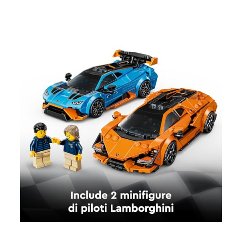 LEGO Speed Champions Lamborghini Revuelto e Huracán STO 77238